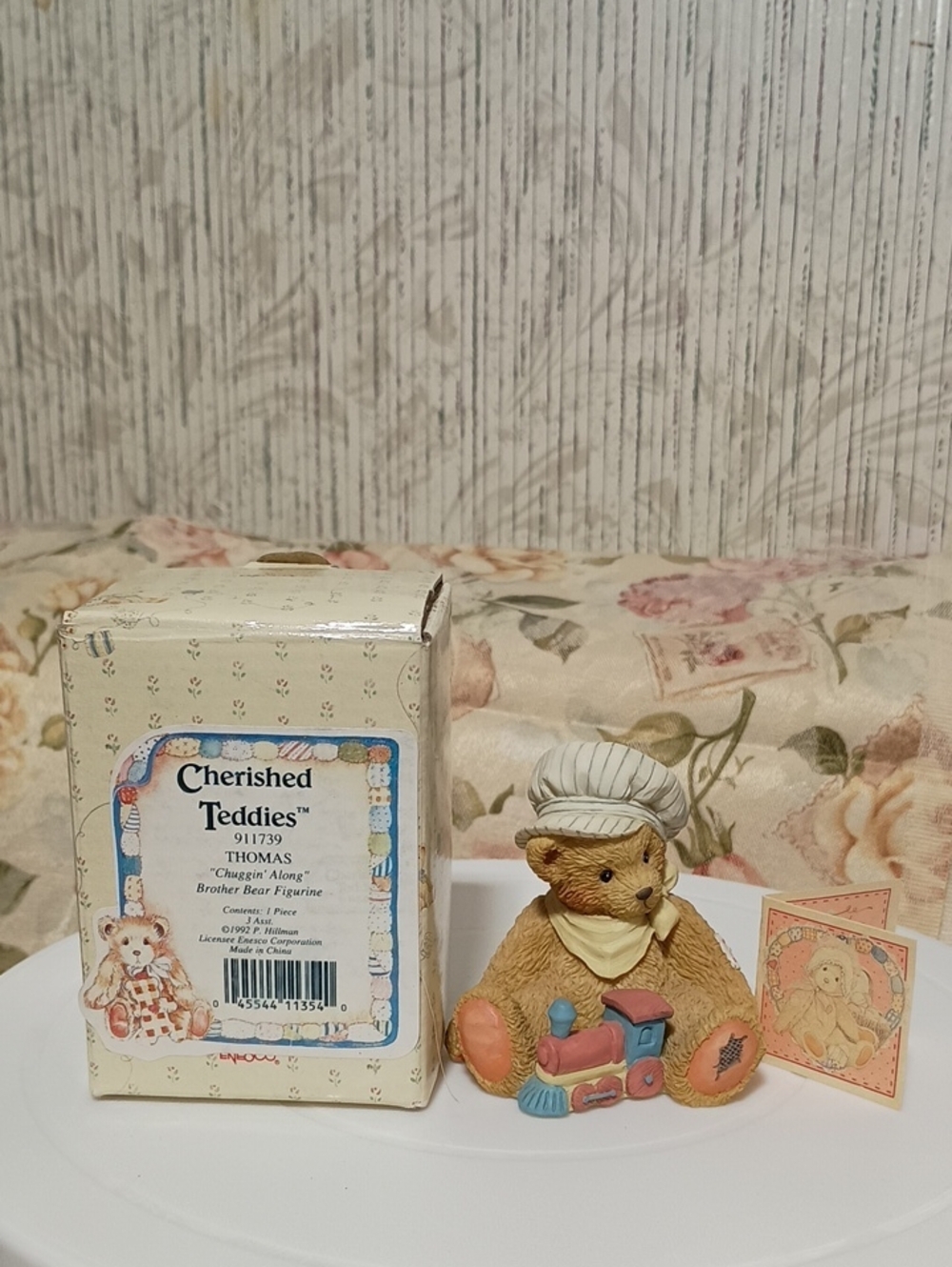 Cherished Teddies Thomas Chuggin Along 1992